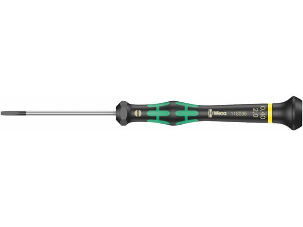 Wera 118006 Šroubovák plochý 0,4x2x60 mm k použití v elektronice Kraftform Micro typ 2035