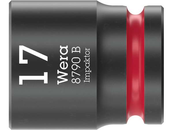 Wera 005508 Nástrčná hlavice 3/8 šestihran 17,0 mm Impaktor 8790 B