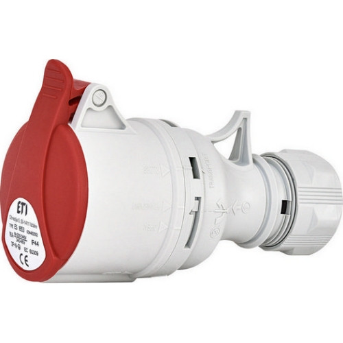 Spojka ETI ES 1653 16A/400V/5P IP44 004482002