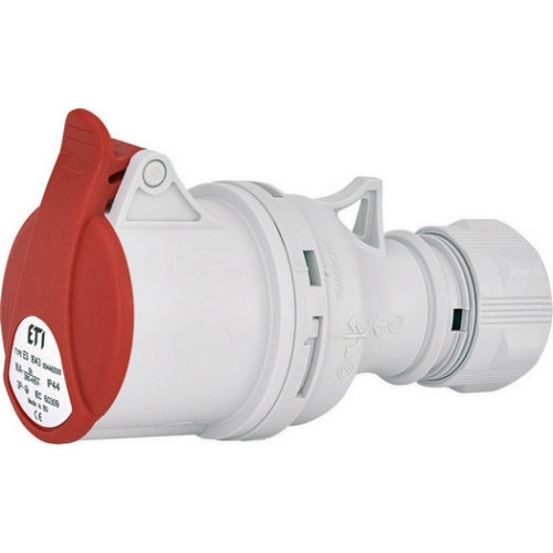 Spojka ETI ES 1643 16A/400V/4P IP44 004482001