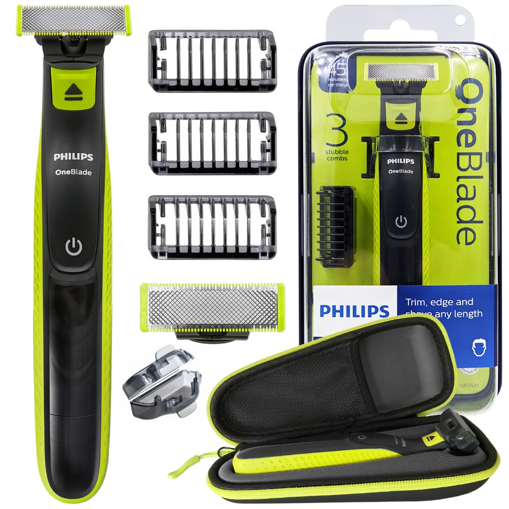 Holicí Strojek Philips Oneblade QP2520/20 3 Nástavce +etui