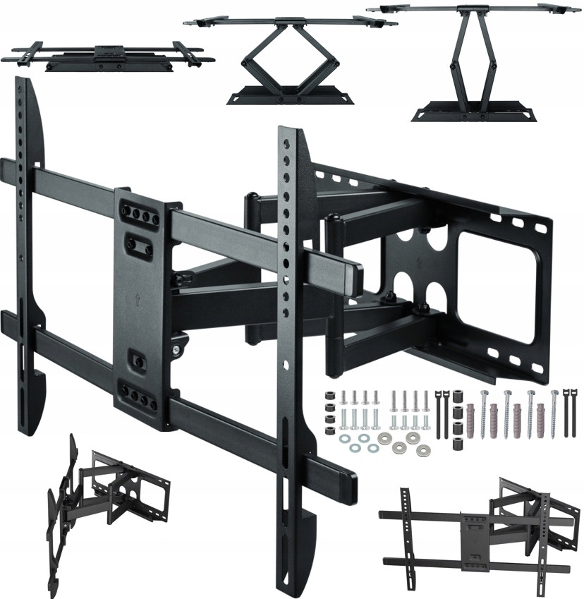 Pohyblivý Nastavitelný Bezpečnostní Držák Pro Tv 32-85 Palců Silný