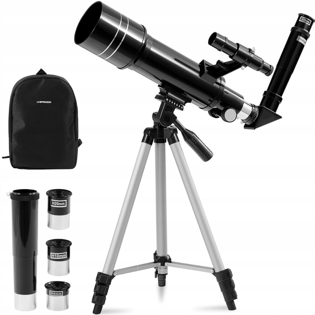 Teleskop Dalekohled Astronomický Refraktor Pro Pozorování Hvězd 400 MM Pr. 70