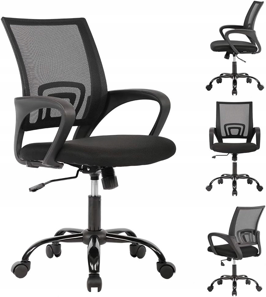 Kancelářská Otočná Židle Giosedio NFX004 Černá