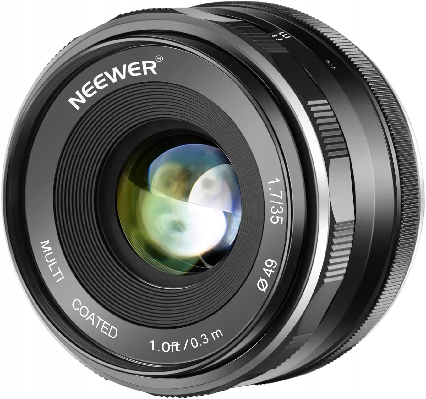 Ruční objektiv Neewer 35mm F1.7 pro Canon