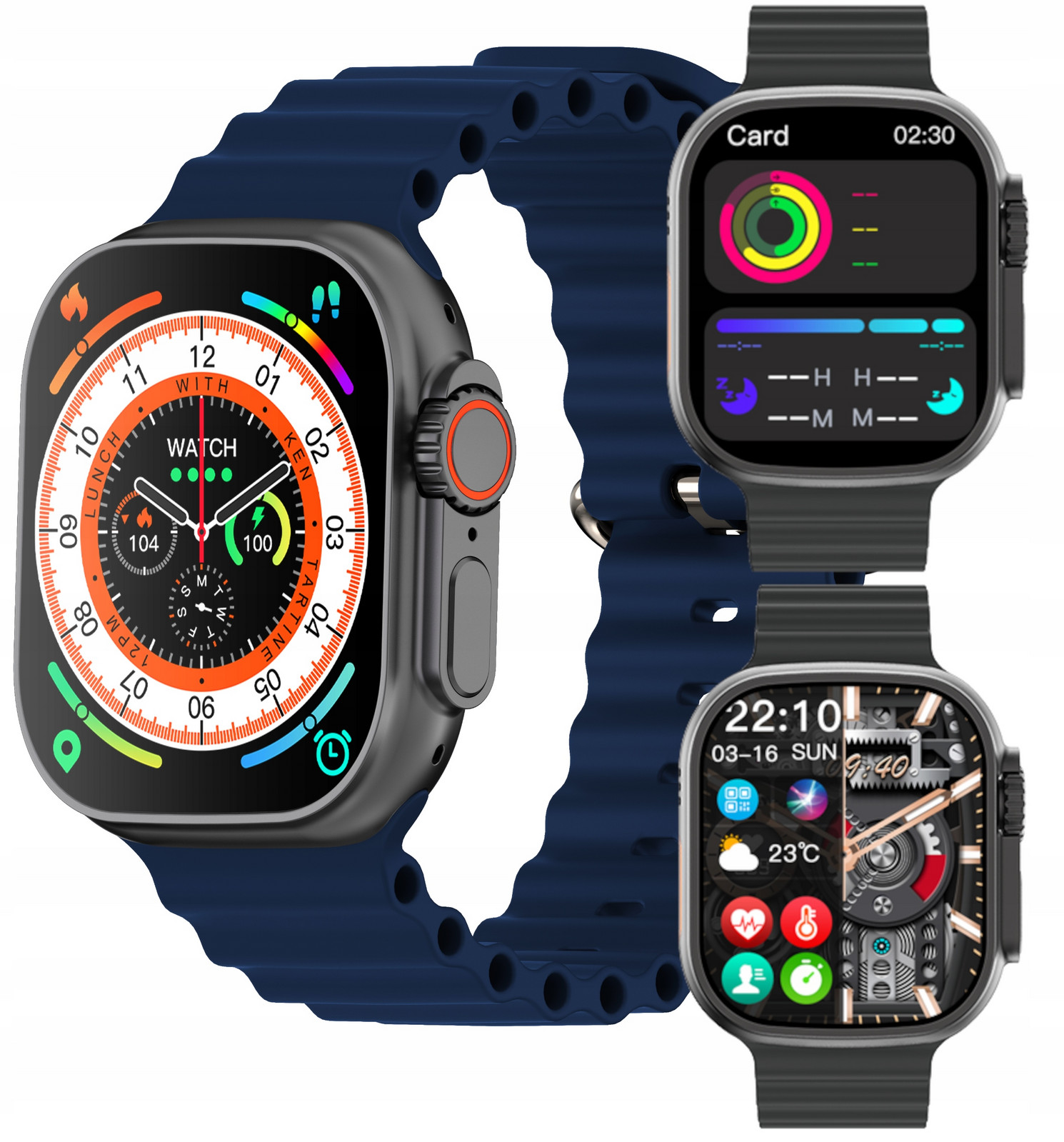 Smartwatch Hodinky Kiano Solid Hovor Sport Smart Watch Pánské I Dámské