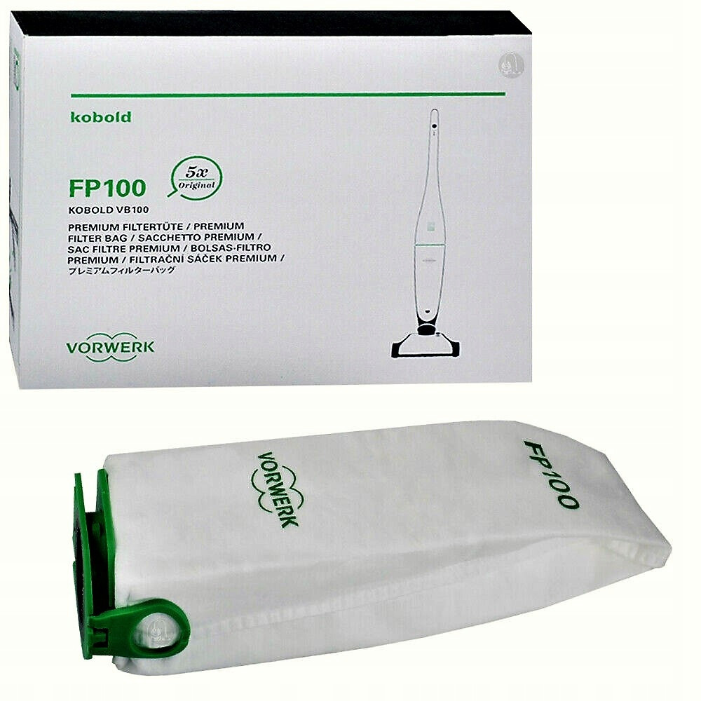 Originální Filtry Sáčky Vorwerk Kobold FP100 VB100