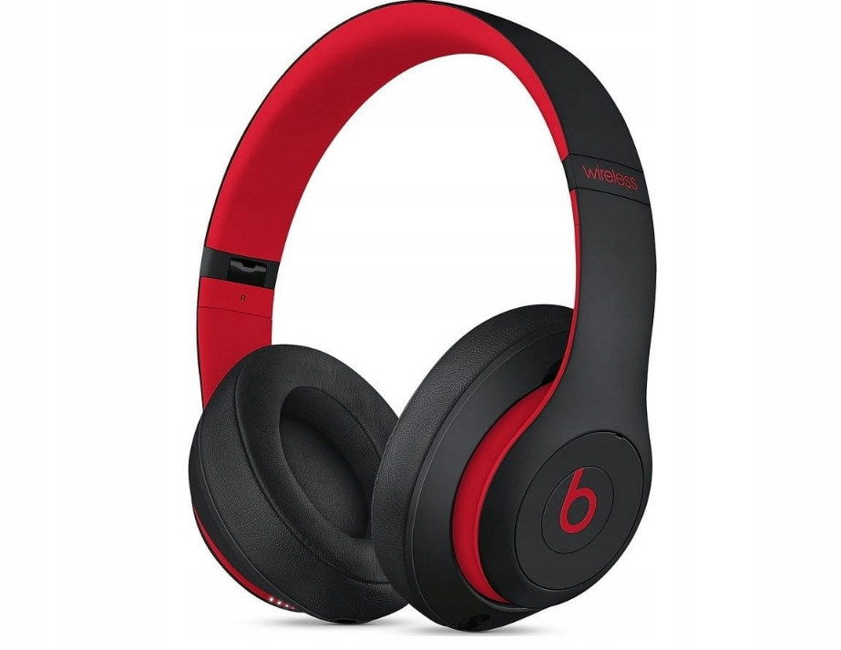 Bezdrátová sluchátka přes uši Apple Beats Studio 3 černá/červená
