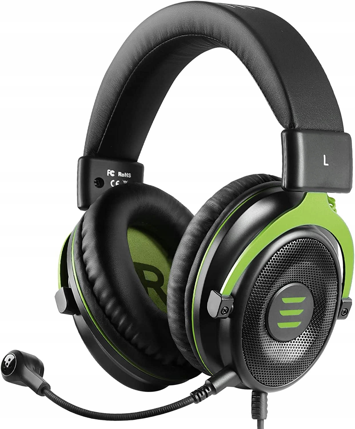 Sluchátka přes uši Eksa E900 green