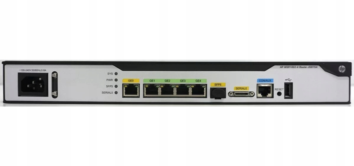 Hpe JG875A Ac Router 4-PORT JG875-61002