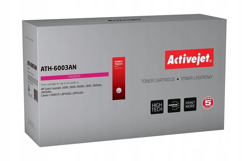 Toner Activejet ATH-6003AN Hp 124A/Canon Crg 2000