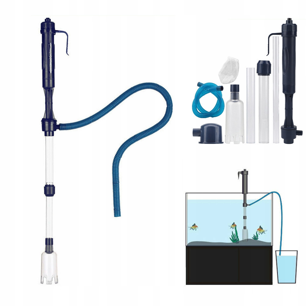 Elektrický Vysavač Sifon Pro Čištění Akvária