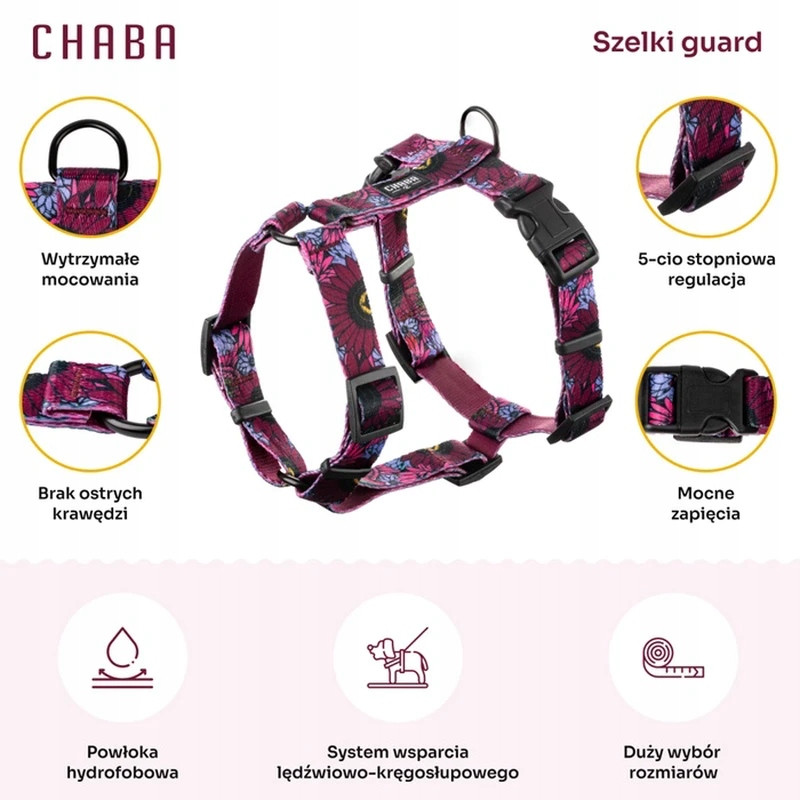 Chaba Postroj Guard Story III XL 3,0cm Lakota