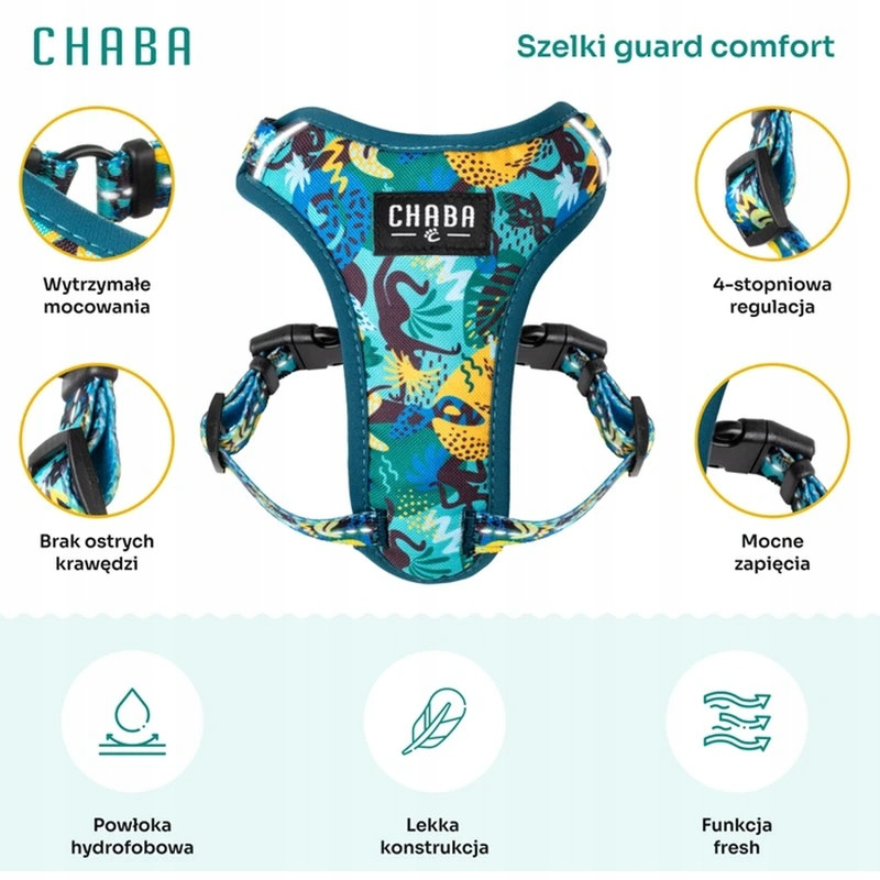Chaba Postroj Guard Comfort Story III beztlakový S 1,6cm Carnival