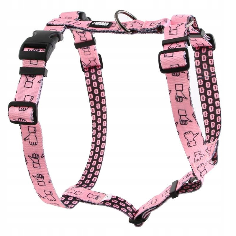 Postroj pro psa guard beztlakový barevný doberman ovčák Huggy Doggy XL