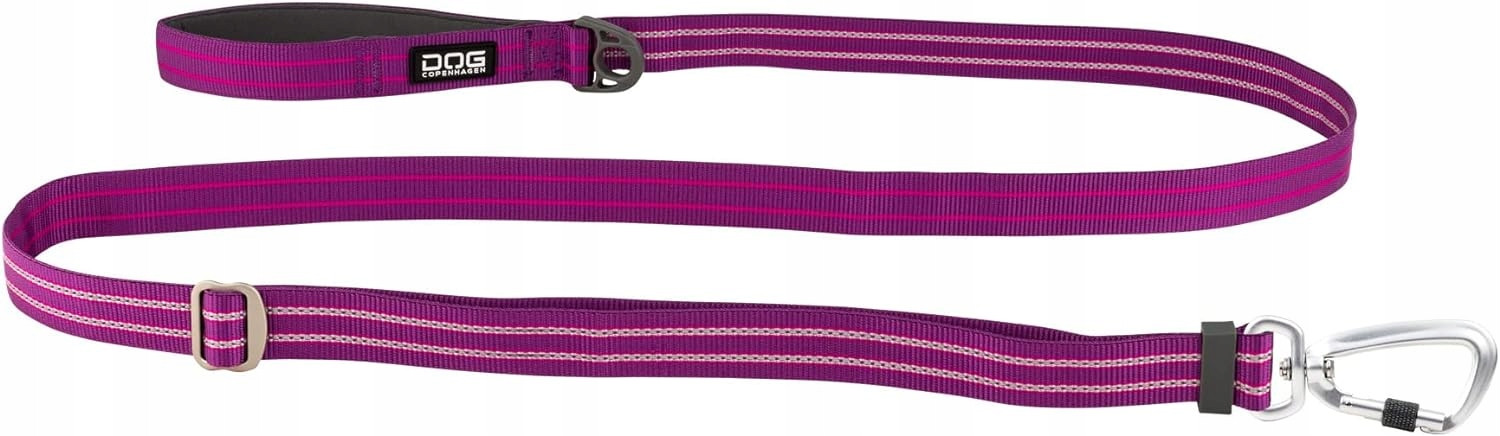 Dog Copenhagen Urban Freestyle vodítko S 115-200/2cm Purple Passion fialová