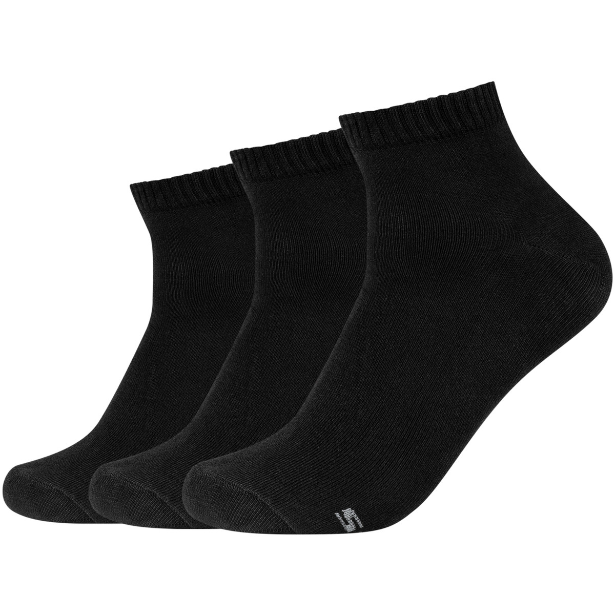 Skechers  3PPK Basic Quarter Socks  Černá