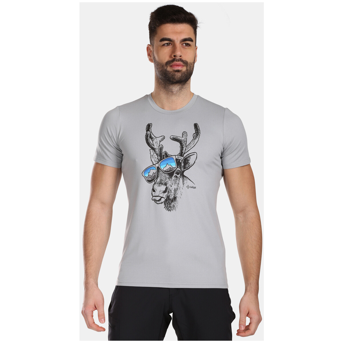 Kilpi  Pánské funkční tričko  LISMAIN-M  Šedá