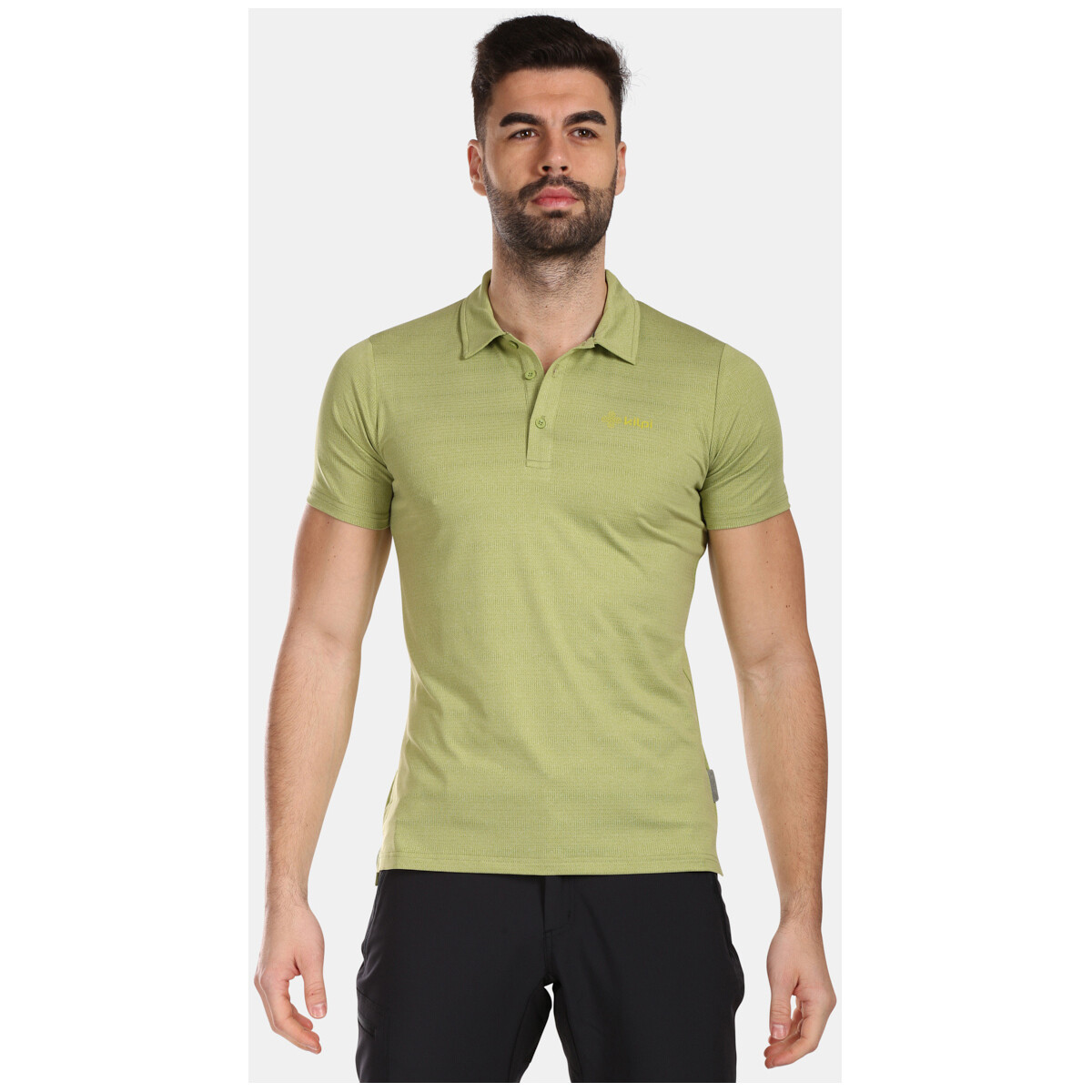 Kilpi  Pánské funkční polo tričko  OLIVA-M  Zelená