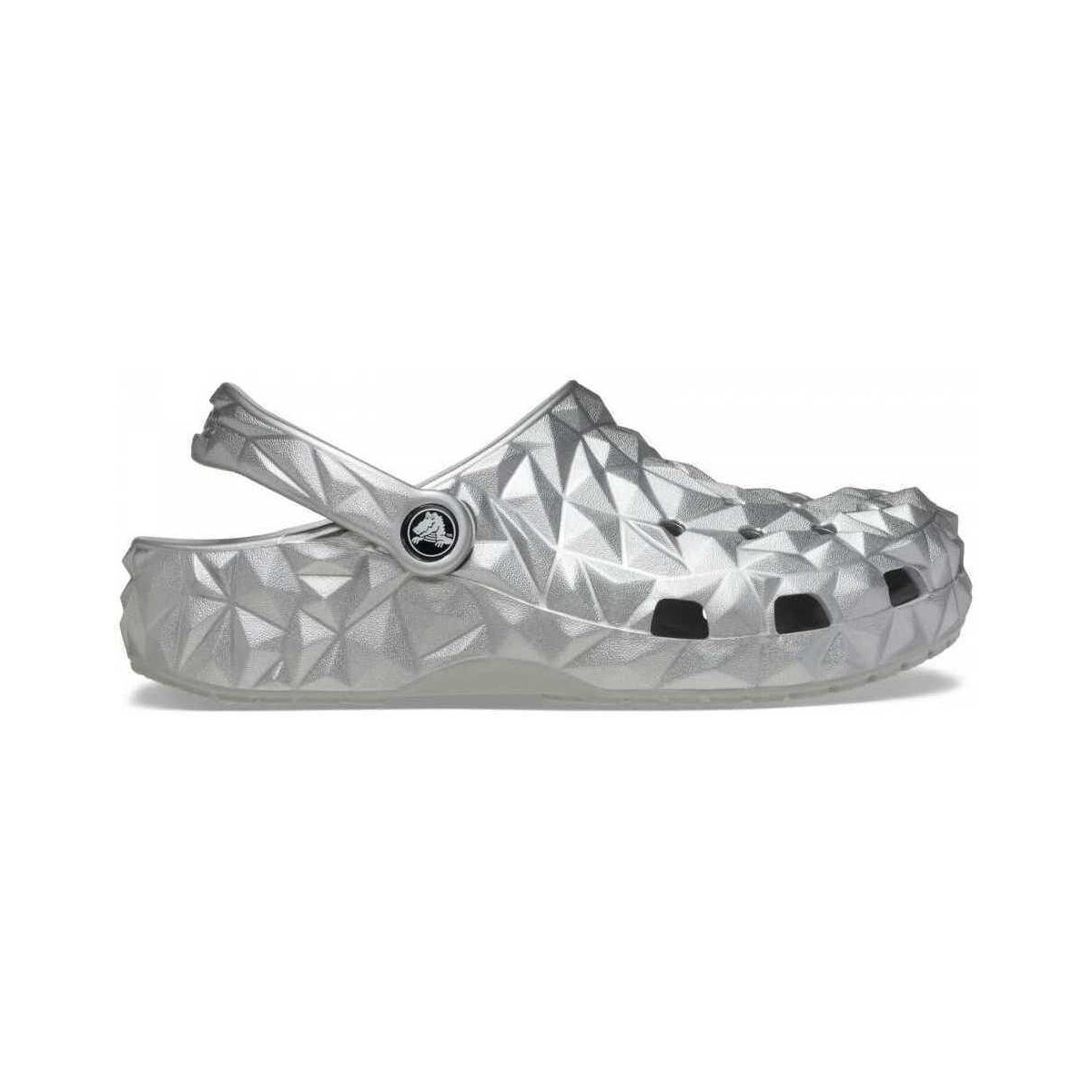 Crocs  Cls metallic geometric clog  Stříbrná