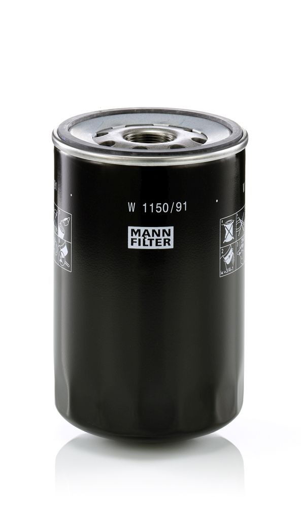 Filtr, pracovní hydraulika MANN-FILTER W 1150/91