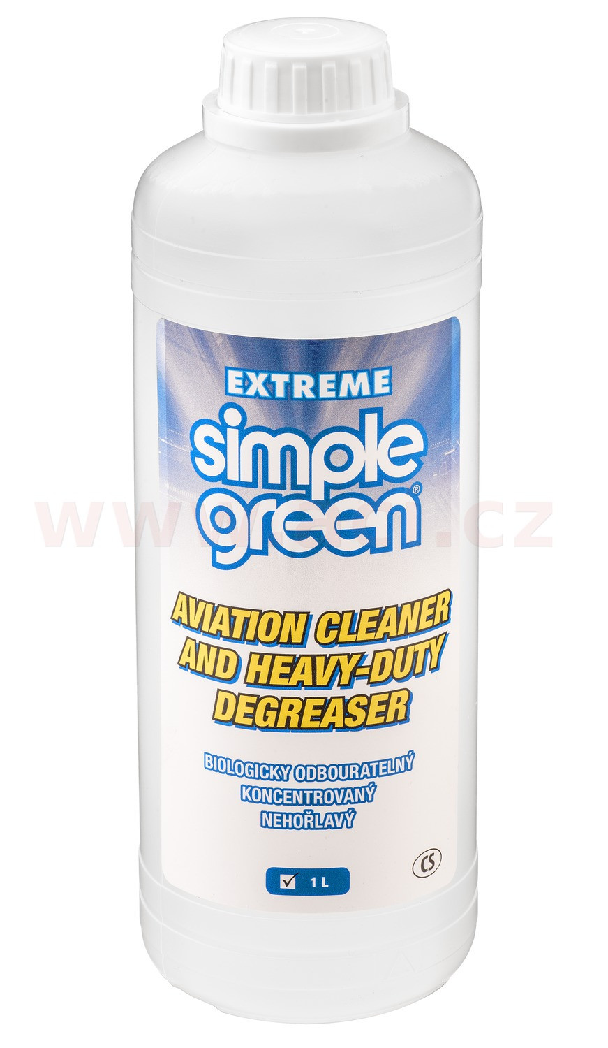 čistící a odmašťovací přípravek nejen pro ultrazvukové čističky, SIMPLE GREEN Extreme 1 l, koncentrát ředění až 1:200