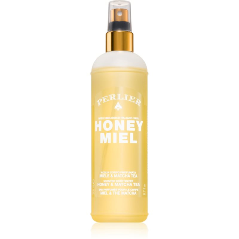 Perlier Honey Miel Honey & Matcha Tea parfémovaný tělový sprej pro ženy 200 ml