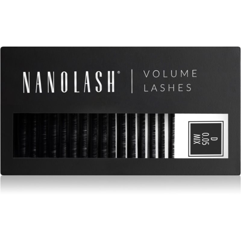 Nanolash Volume Lashes umělé řasy 0.05 D 6-13mm 1 ks