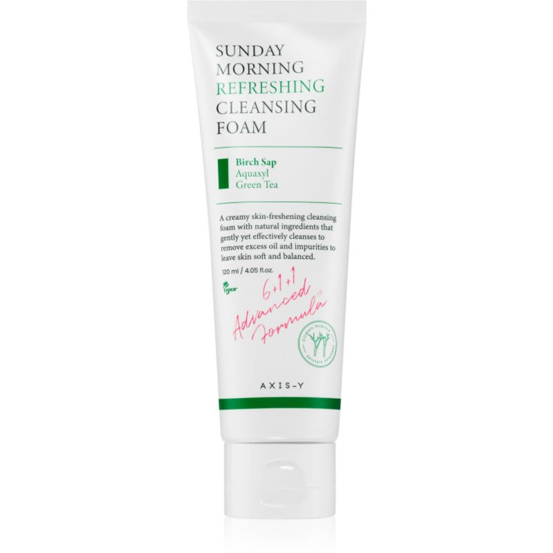 Axis-Y čistící pěna Sunday Morning Refreshing Cleansing Foam 120 ml