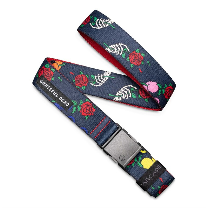 opasek ARCADE - Grateful Dead Bertha Bear Slim Navy (BERTHA BEAR SLIM NAV)