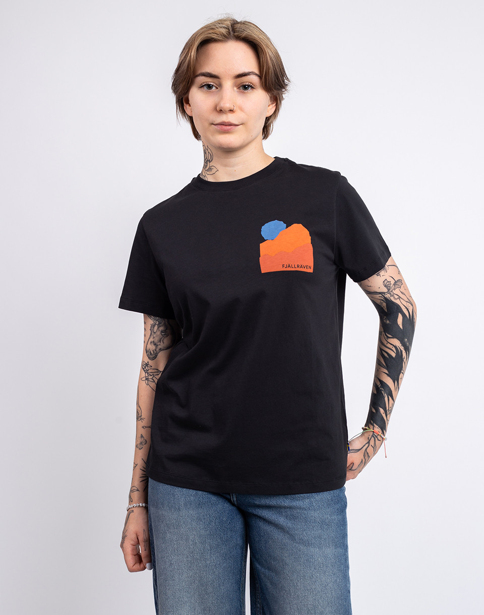 Fjällräven Nature T-shirt W 550 Black XS