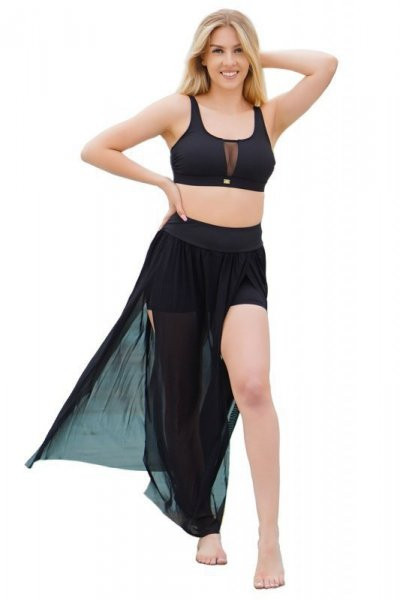 Self Dancing13 19 Plážová sukně s šortkami XL černá