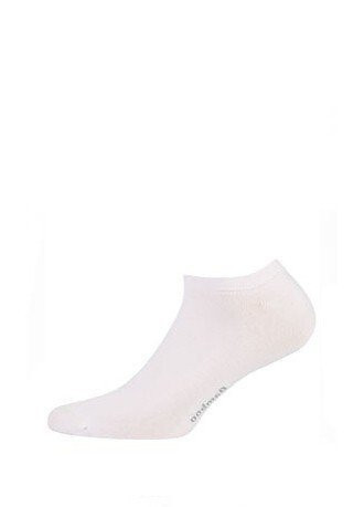Gatta 281.028 Bamboo Silikon Dámské kotníkové ponožky 39-42 white