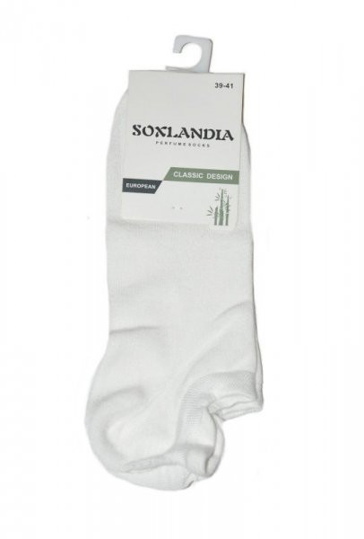 WiK Soxlandia art.013 Dámské kotníkové ponožky 39-41 bílá