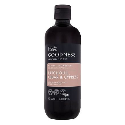 Baylis & Harding Goodness Men Patchouli, Cedar & Cypress Shower Gel sprchový gel 500 ml pro muže