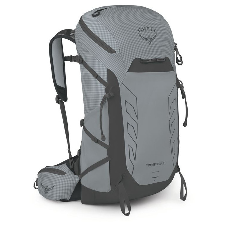 Dámský turistický batoh Osprey Tempest Pro 30 Velikost zad batohu: S / Barva: šedá