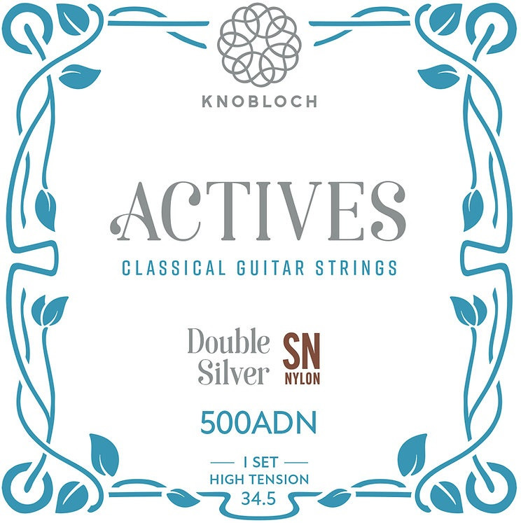 Knobloch ACTIVES Double Silver SN Nylon High Tension 34.5