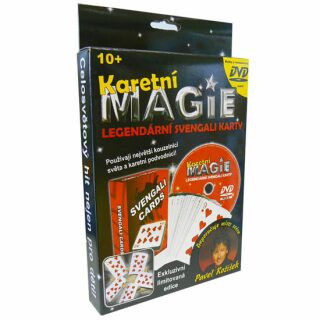 Karetní magie - Svengali karty + DVD (Defekt)