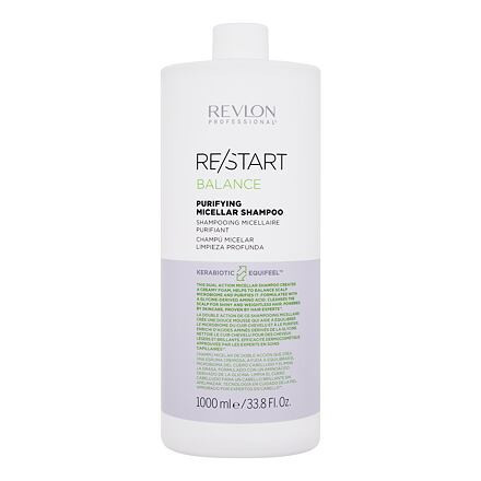 Revlon Professional Re/Start Balance Purifying Micellar Shampoo dámský micelární šampon pro mastné vlasy 1000 ml pro ženy
