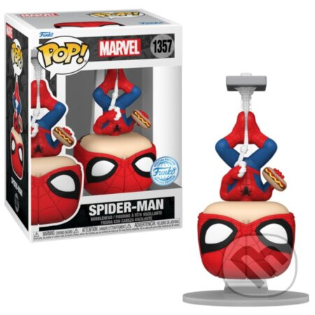 Funko POP Marvel: Spider-Man with Hot Dog (upside down)