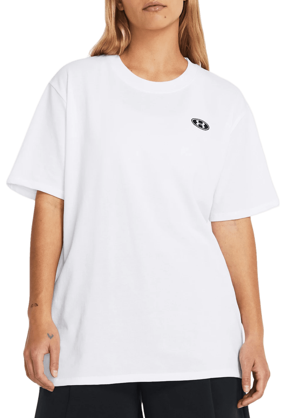 Triko Under Armour Heavyweight Embroidered Patch Boyfriend Oversized