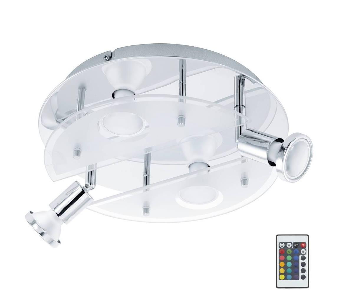 Eglo Eglo 75381 - LED RGBW Stmívatelné bodové svítidlo CABO-C 4xGU10/4W/230V + DO