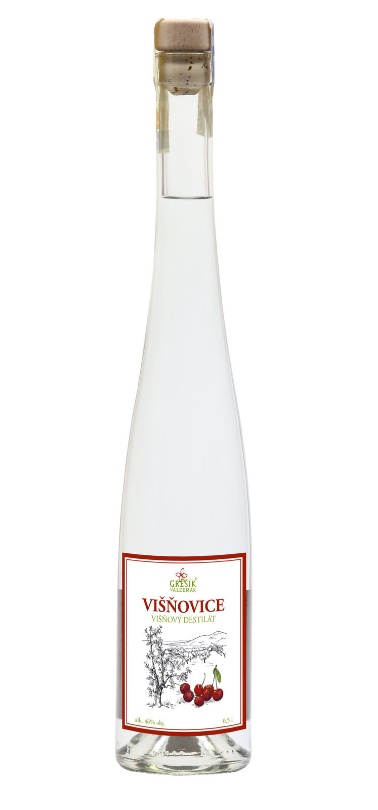 Valdemar Grešík Grešík Višňovice 46% 0,5l