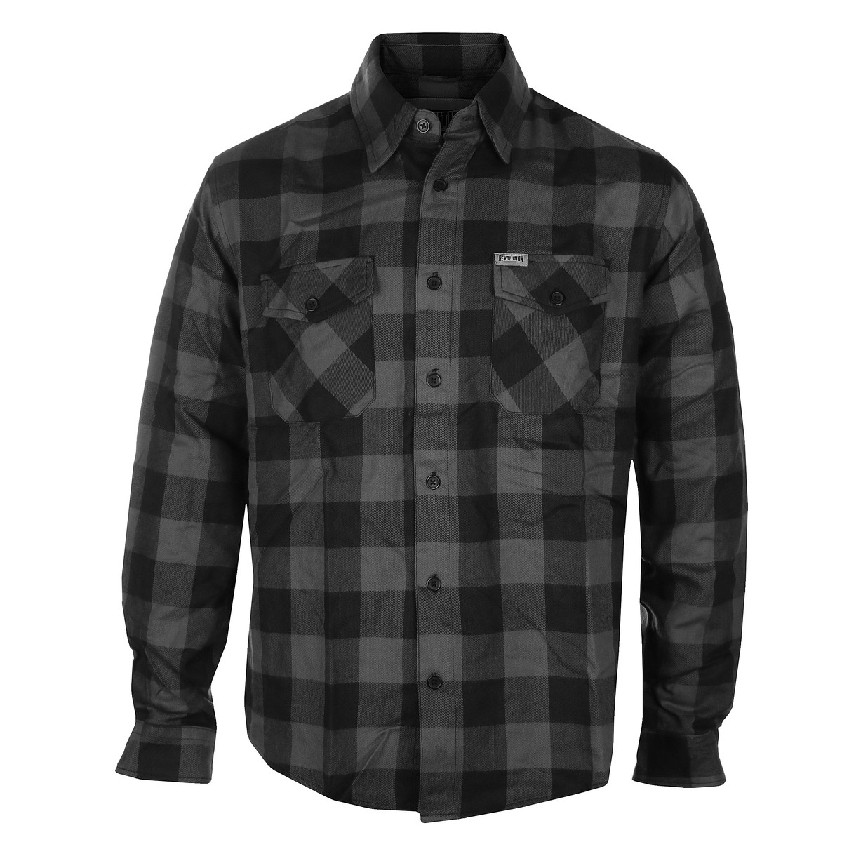košile pánská UNIK - Grey/Black S