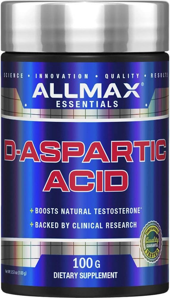 AllMax Nutrition AllMax D-Aspartic Acid, Kyselina D-asparagová, 100 g