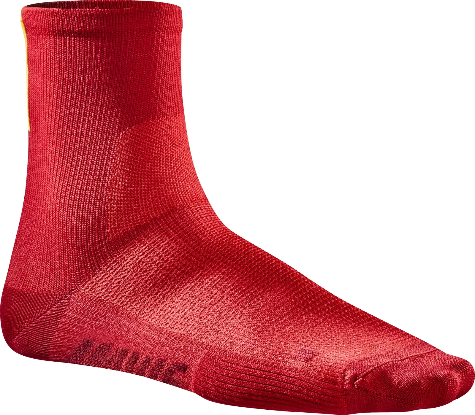 Cyklistické ponožky Mavic Essential střední červené, 35-38