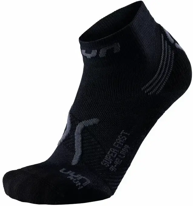 Dámské ponožky UYN  RUN SUPER FAST SOCKS Black/Anthracite