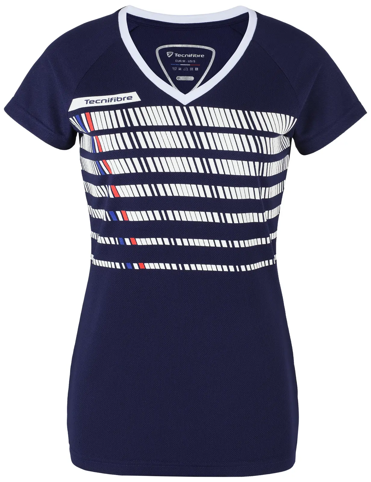 Dámské tričko Tecnifibre  Lady F2 Navy/White S