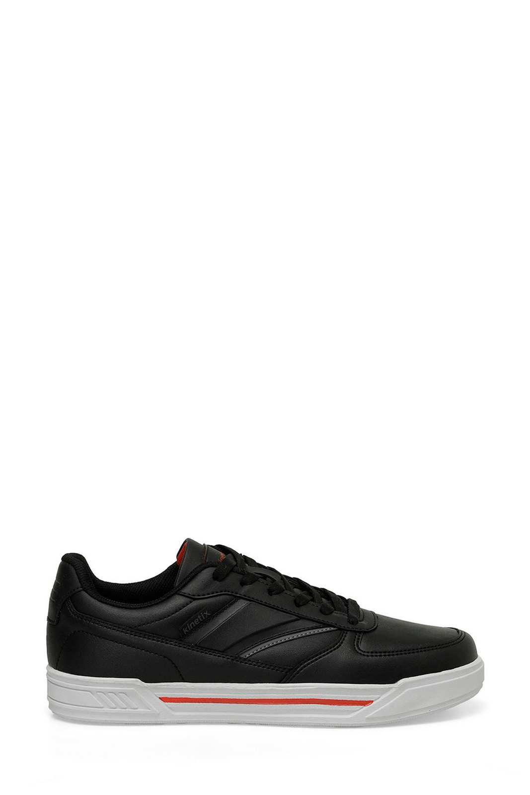 KINETIX DAVIS PU 4FX Black Men's Sneaker