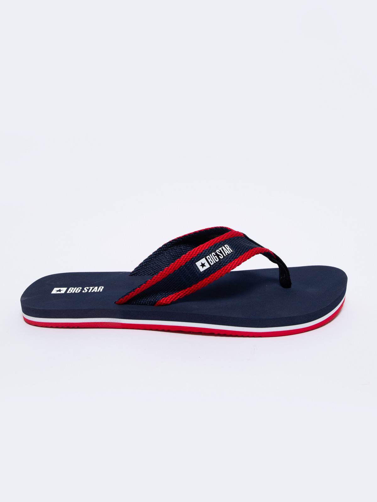 Big Star Man's Flip Floops Shoes 100345 Navy Blue 403